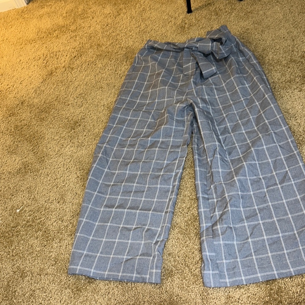 Cropped Business Casual Pants